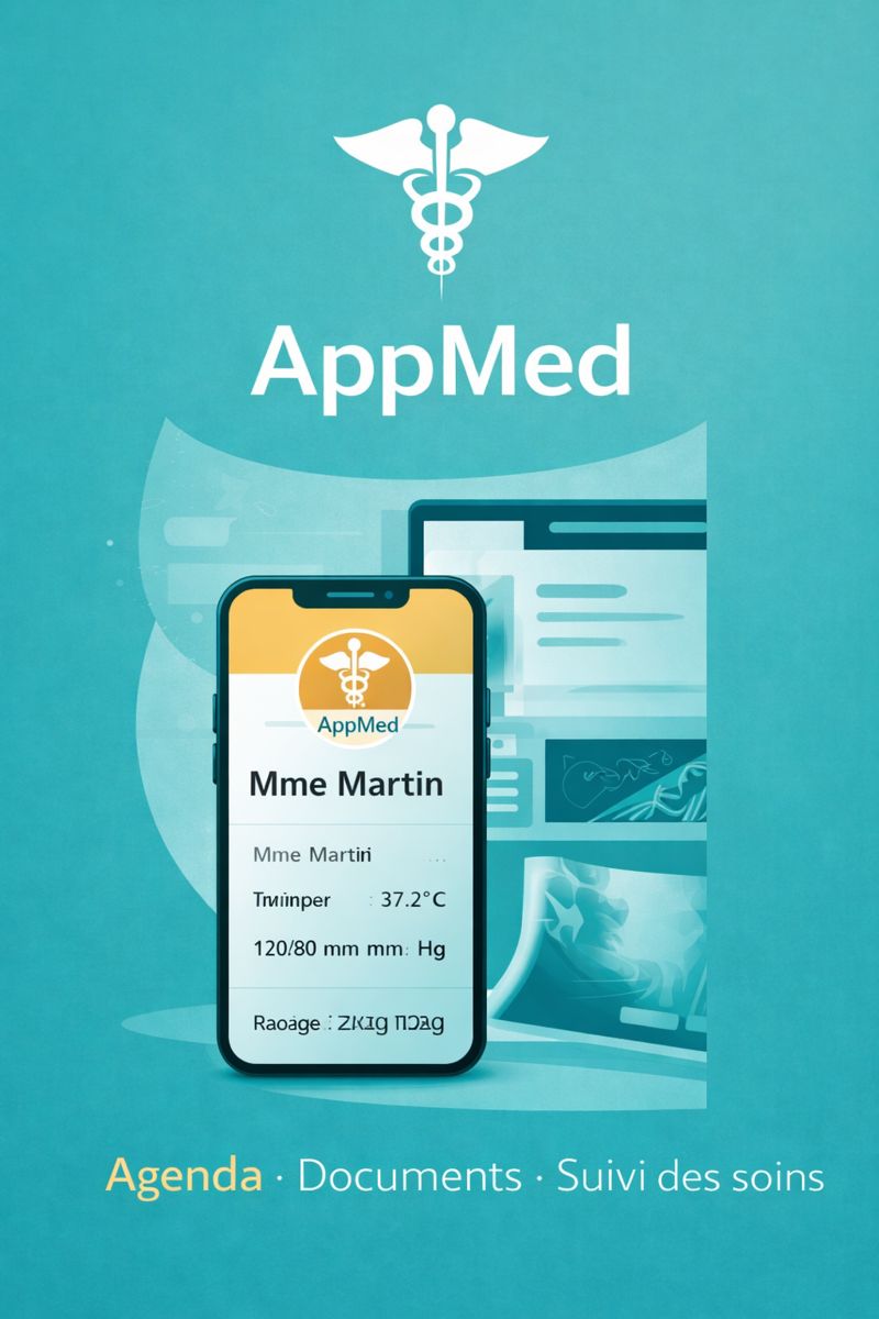 AppMed – agenda & suivi des soins
